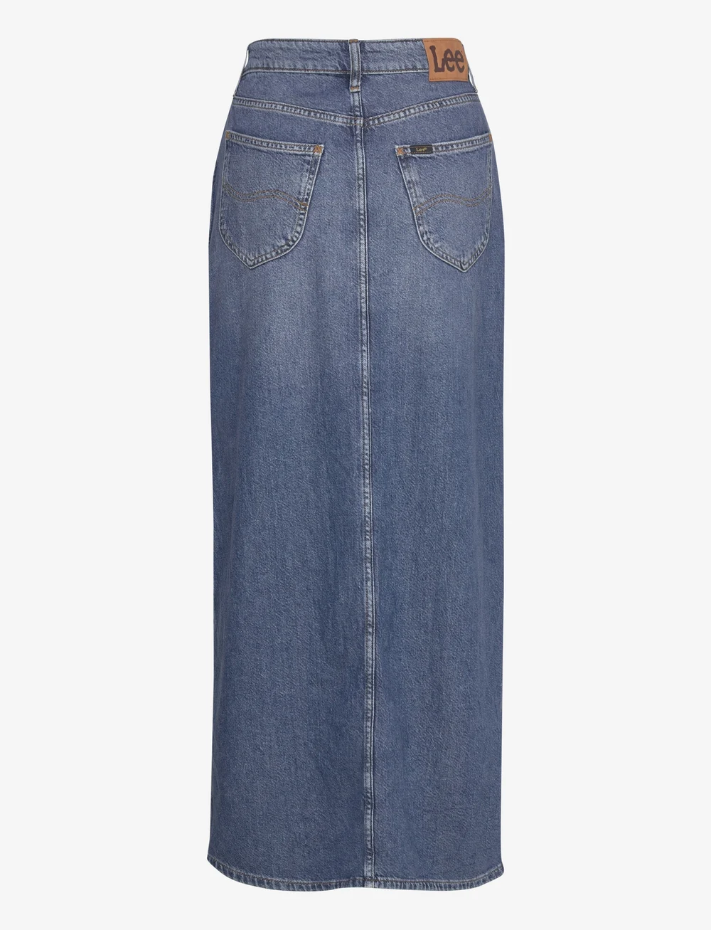 Side slit maxi skirt