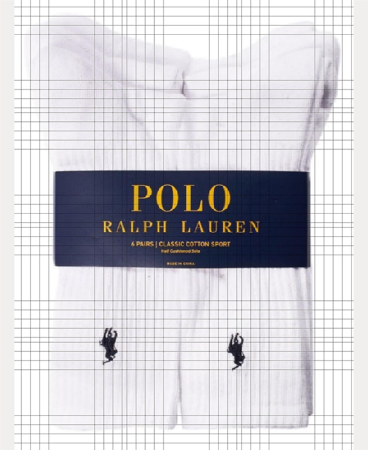 Cotton-Blend Sock 6-Pack