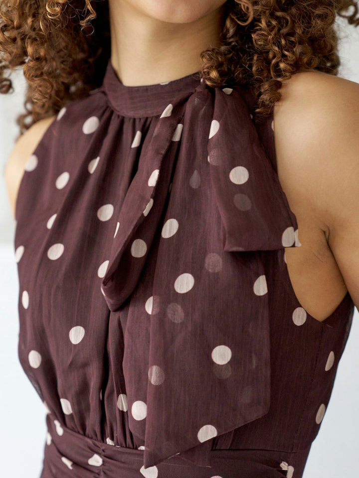 Marli Big Dot Dress