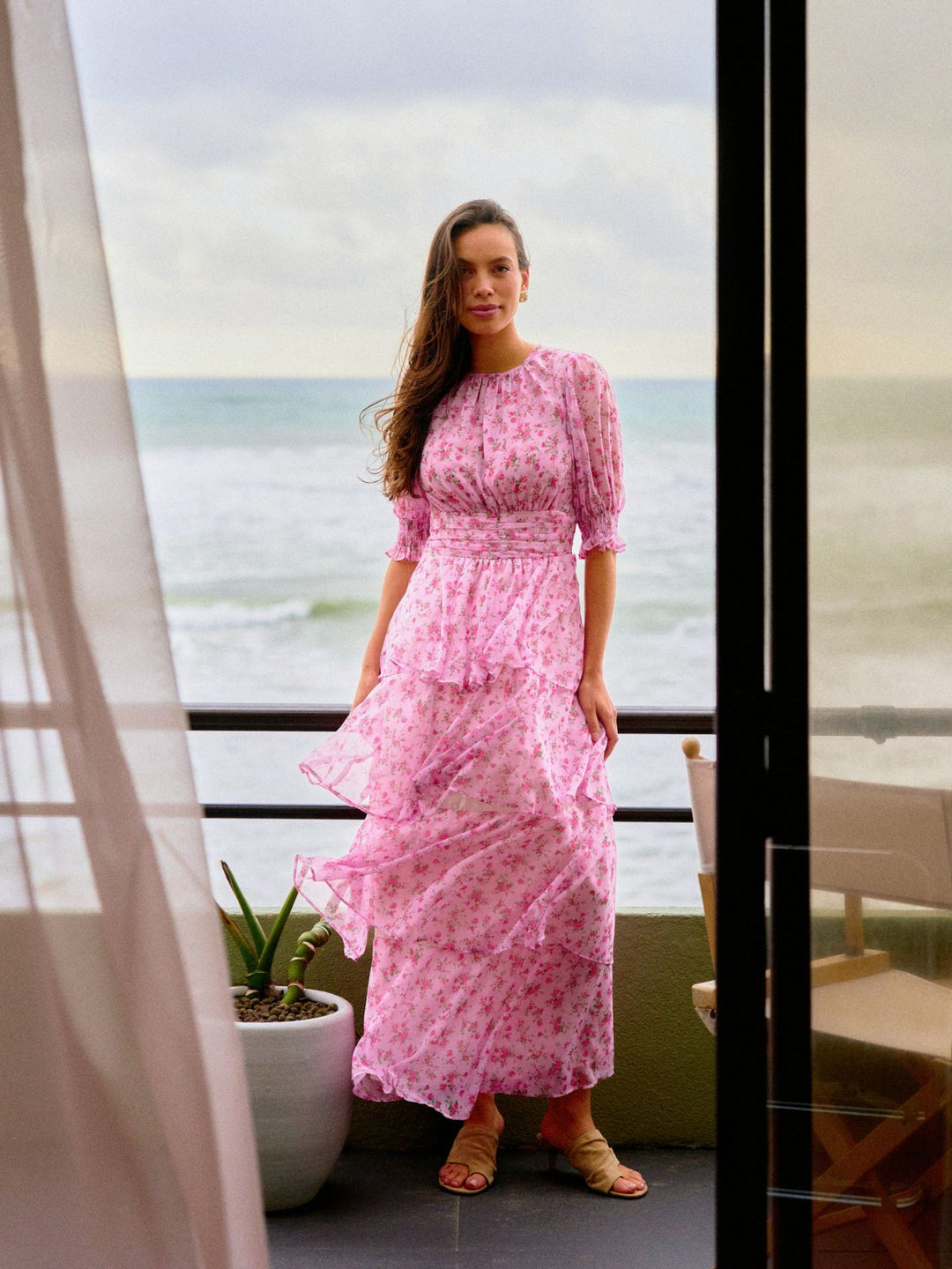 Sable Meadow Printed Dress