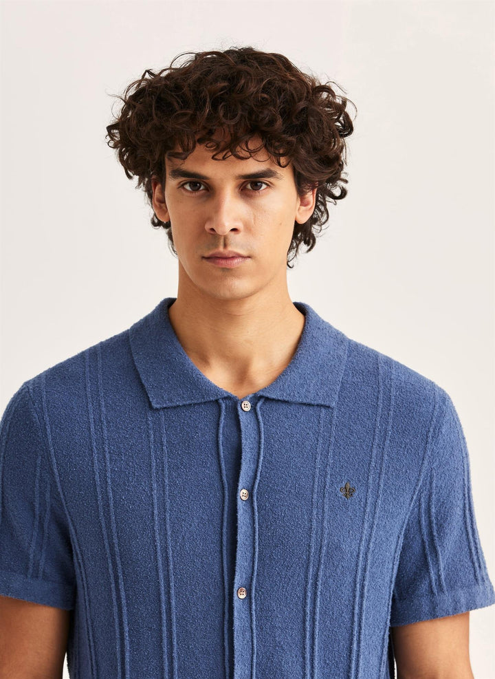 Clayton Knitted Short Sleeve Shirt