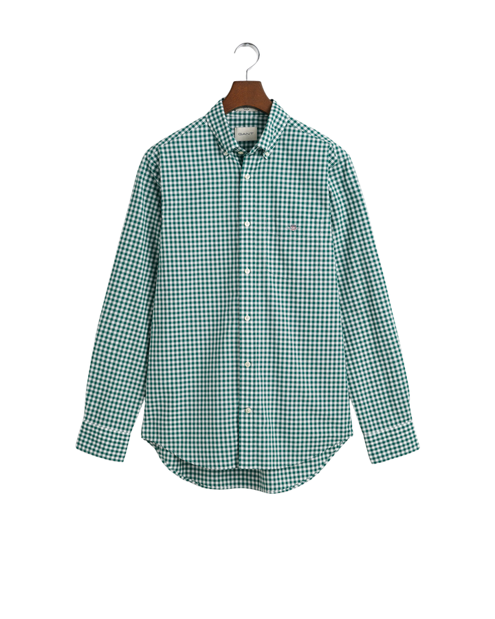 Reg Classic Poplin Gingham Shirt