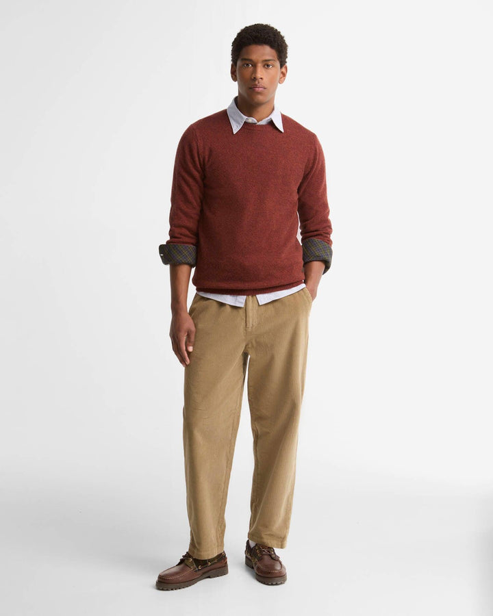 Essential Patch Crew-neck Jumper