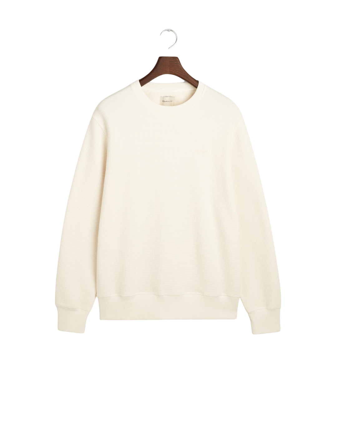 Waffle C-Neck Sweat