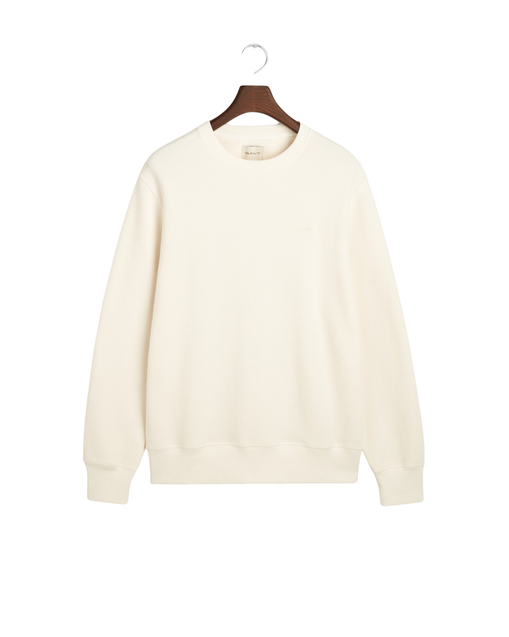 Waffle C-Neck Sweat