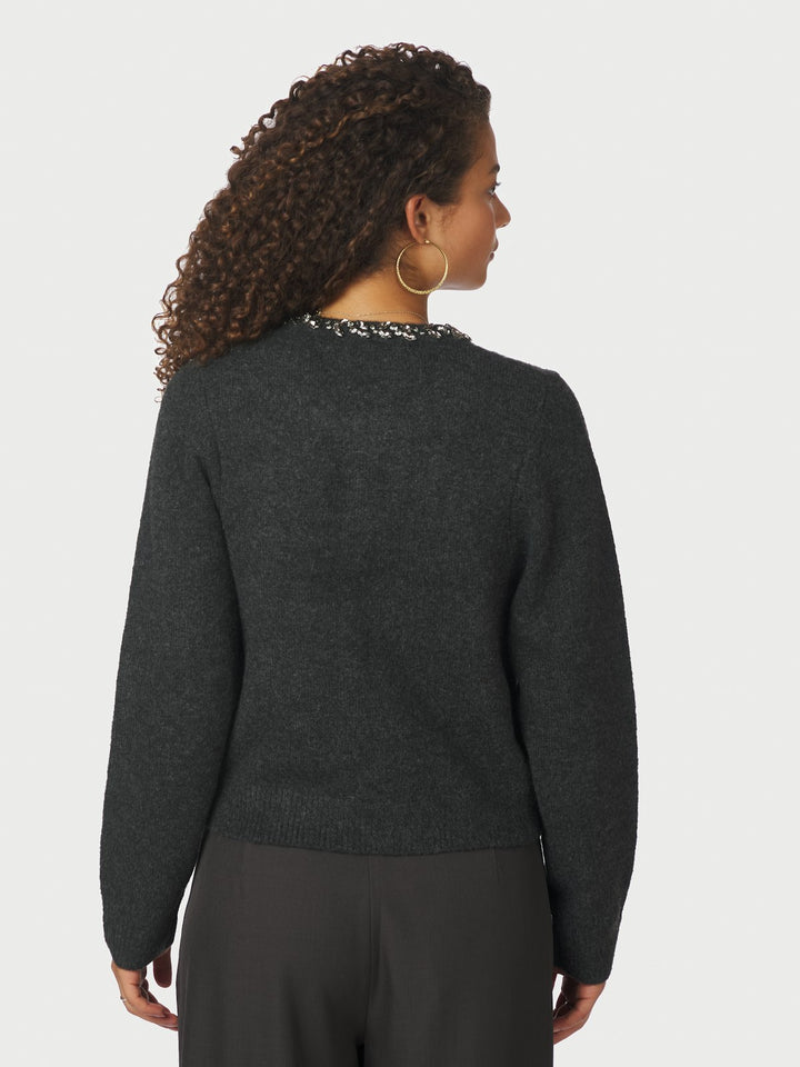 Marie Stone Knit Cardigan