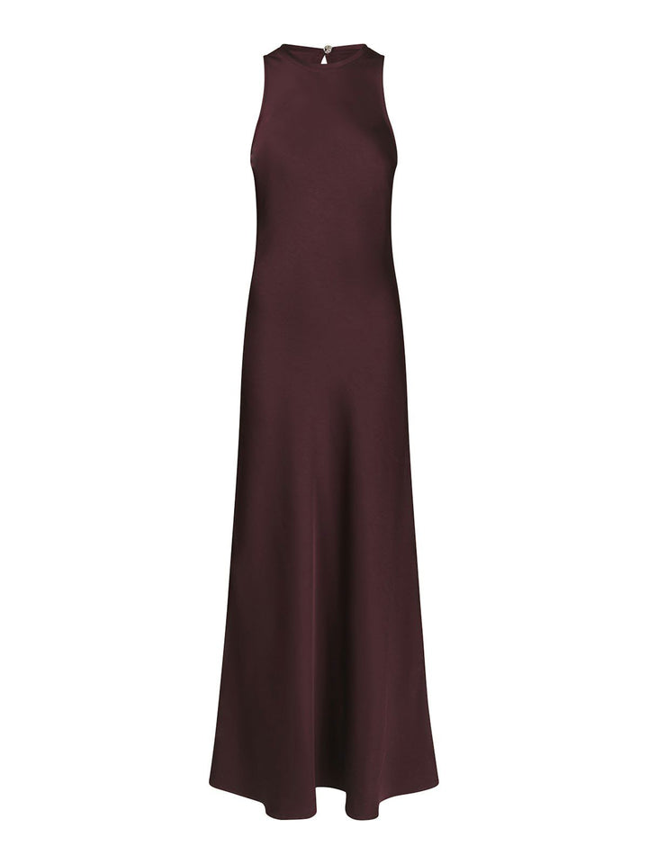 Celinie Heavy Sateen Dress