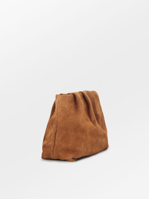 Suede Clutch Bag