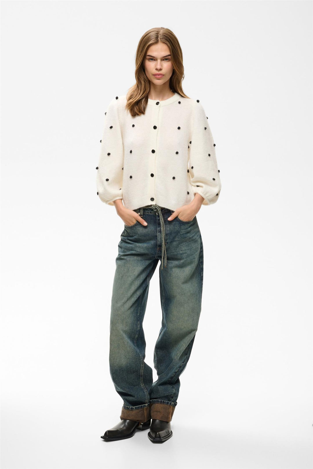 GZalpha Dot Cardigan