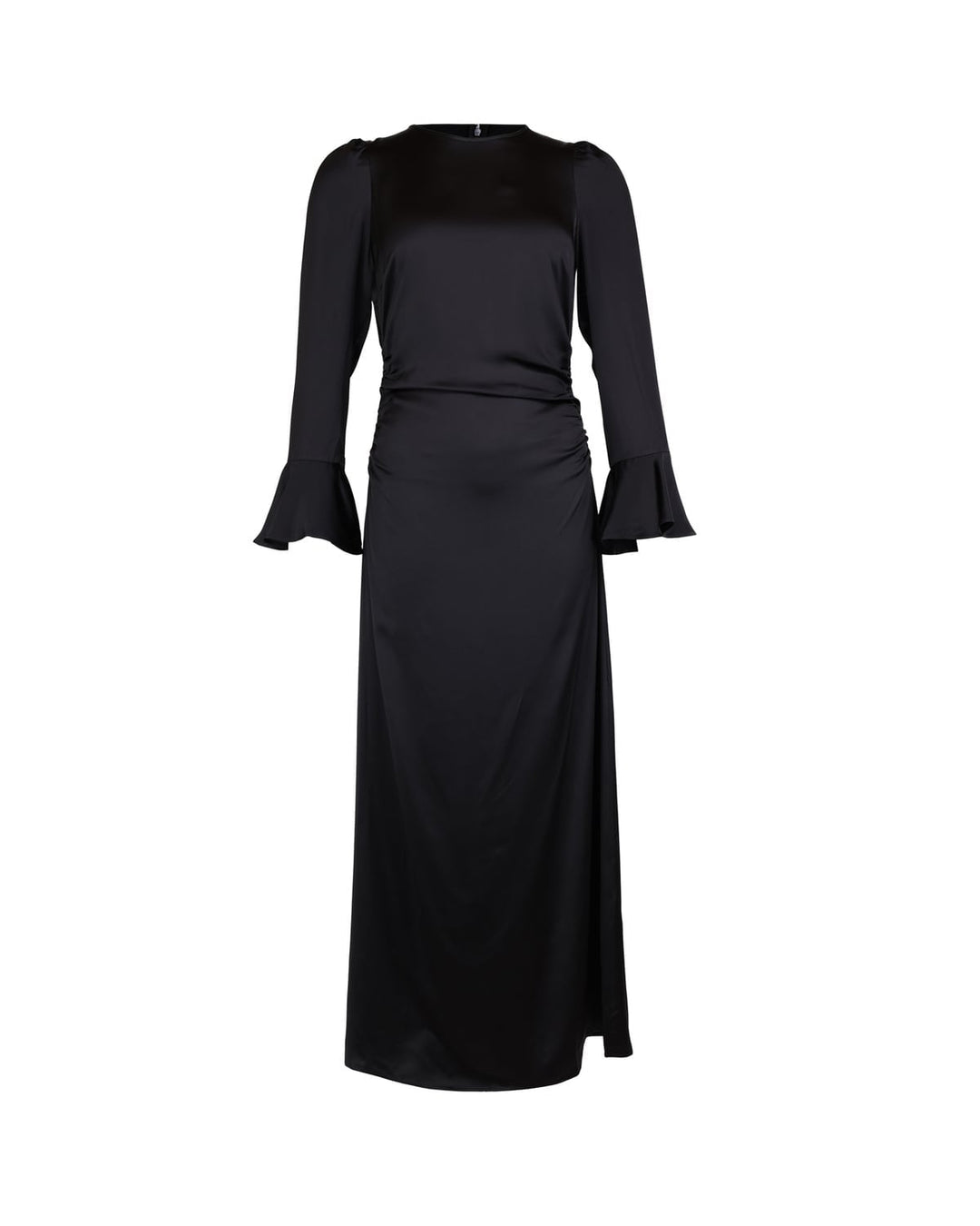 Satin Rouching Dress