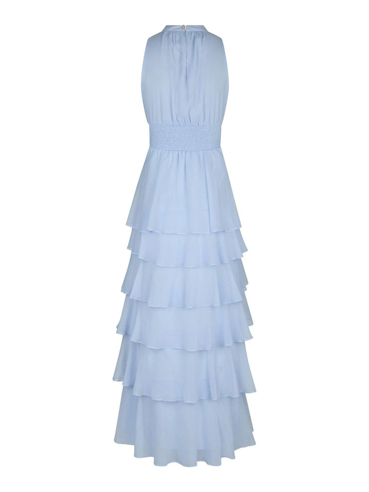 Marli Solid Chiffon Dress