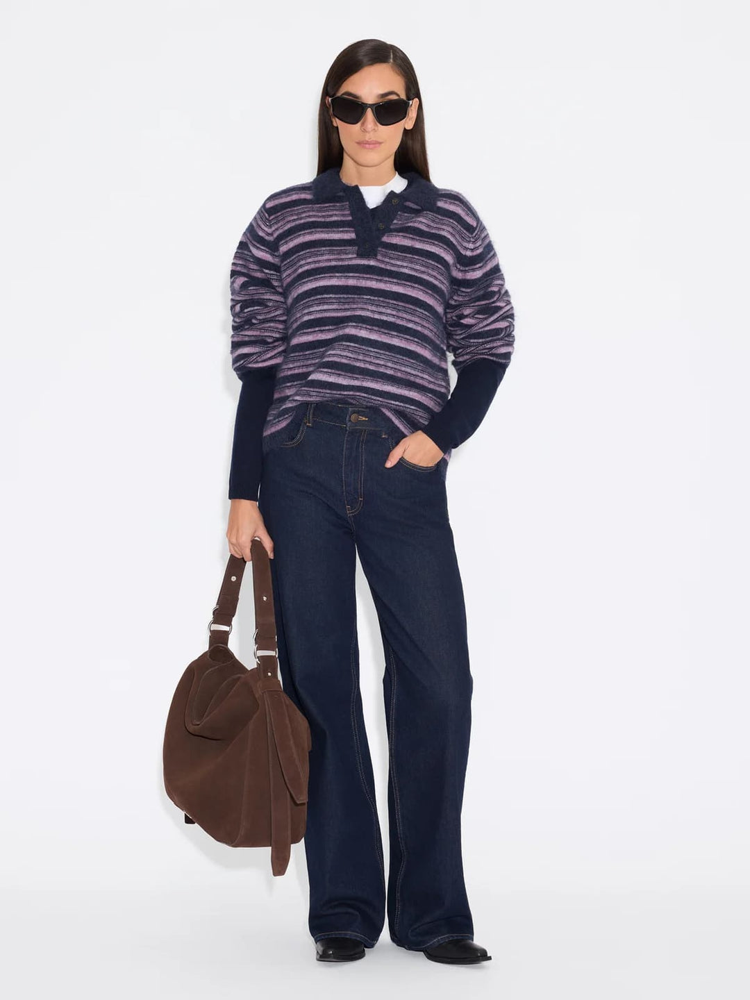 Olivia Wool Polo Sweater