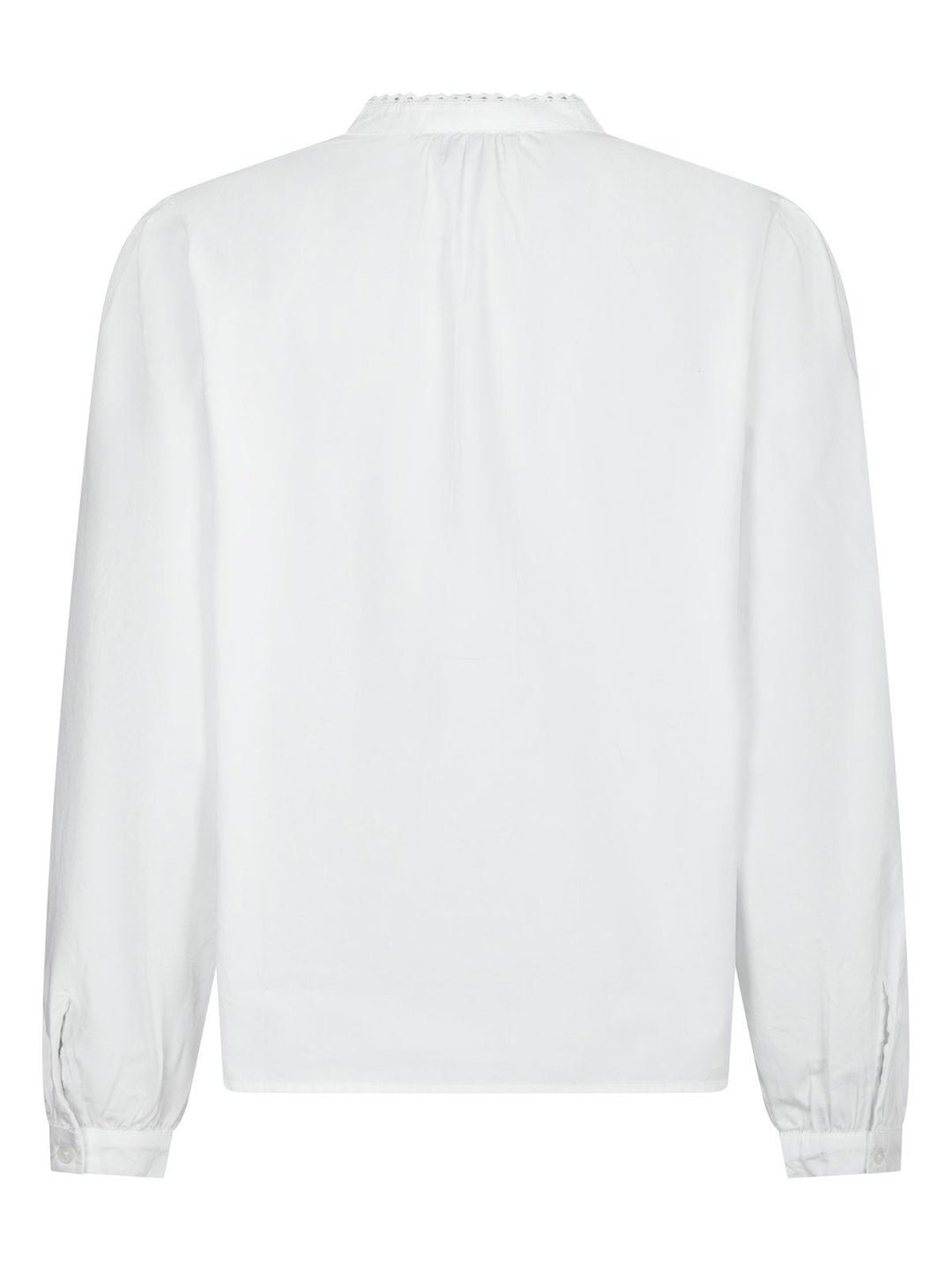 Aneliah C Poplin Emb Blouse