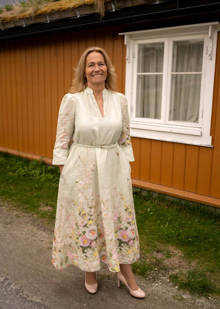 Linen Shift Dress