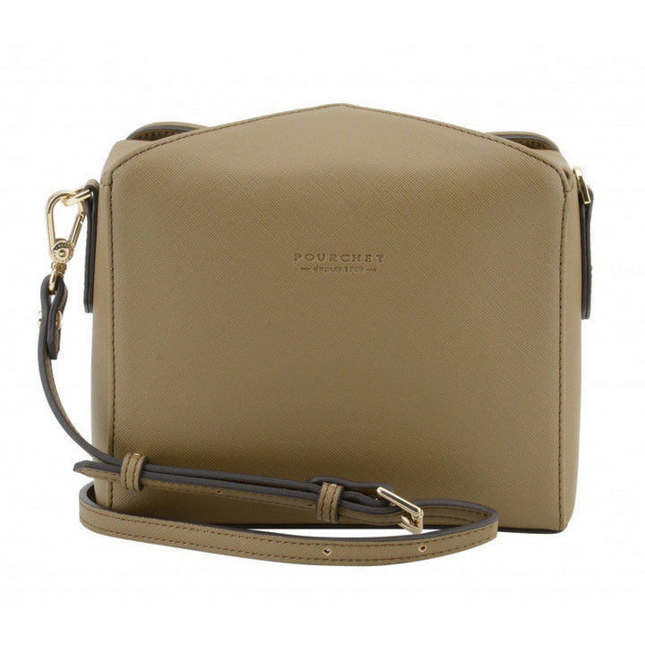 Grainy syntethic convertible clutch