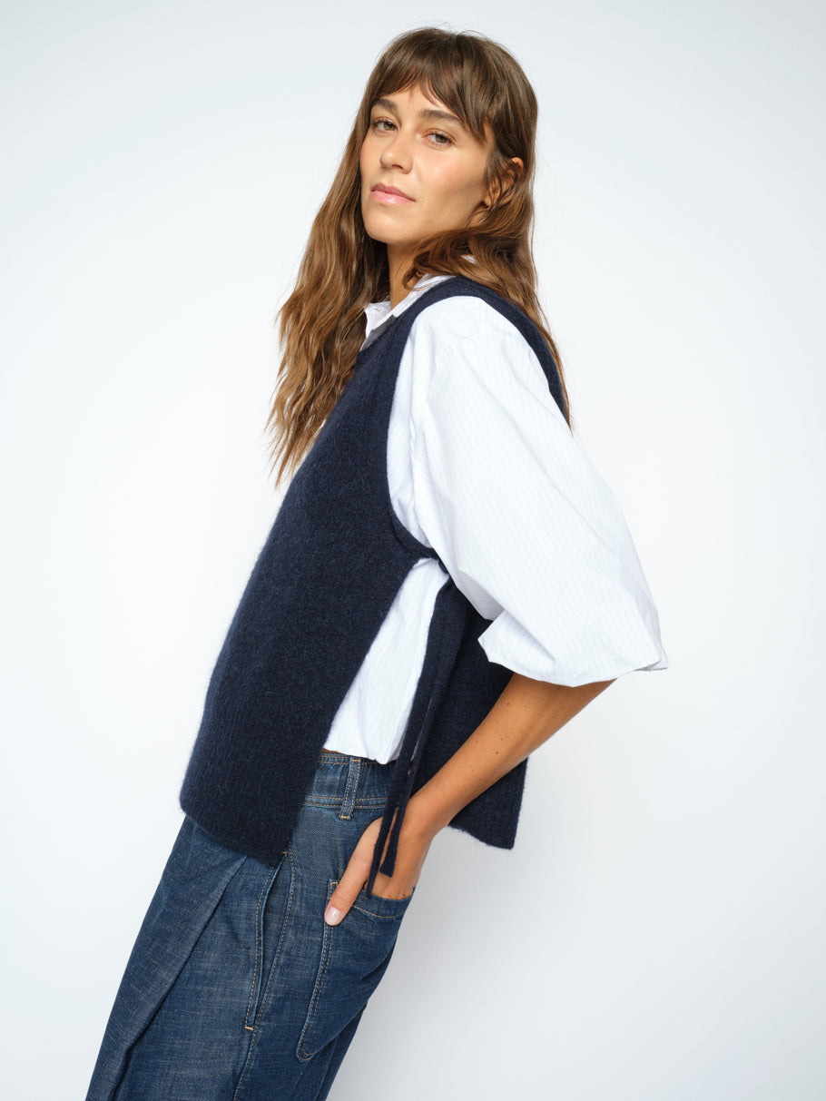 Mmthora Tie Knit Vest