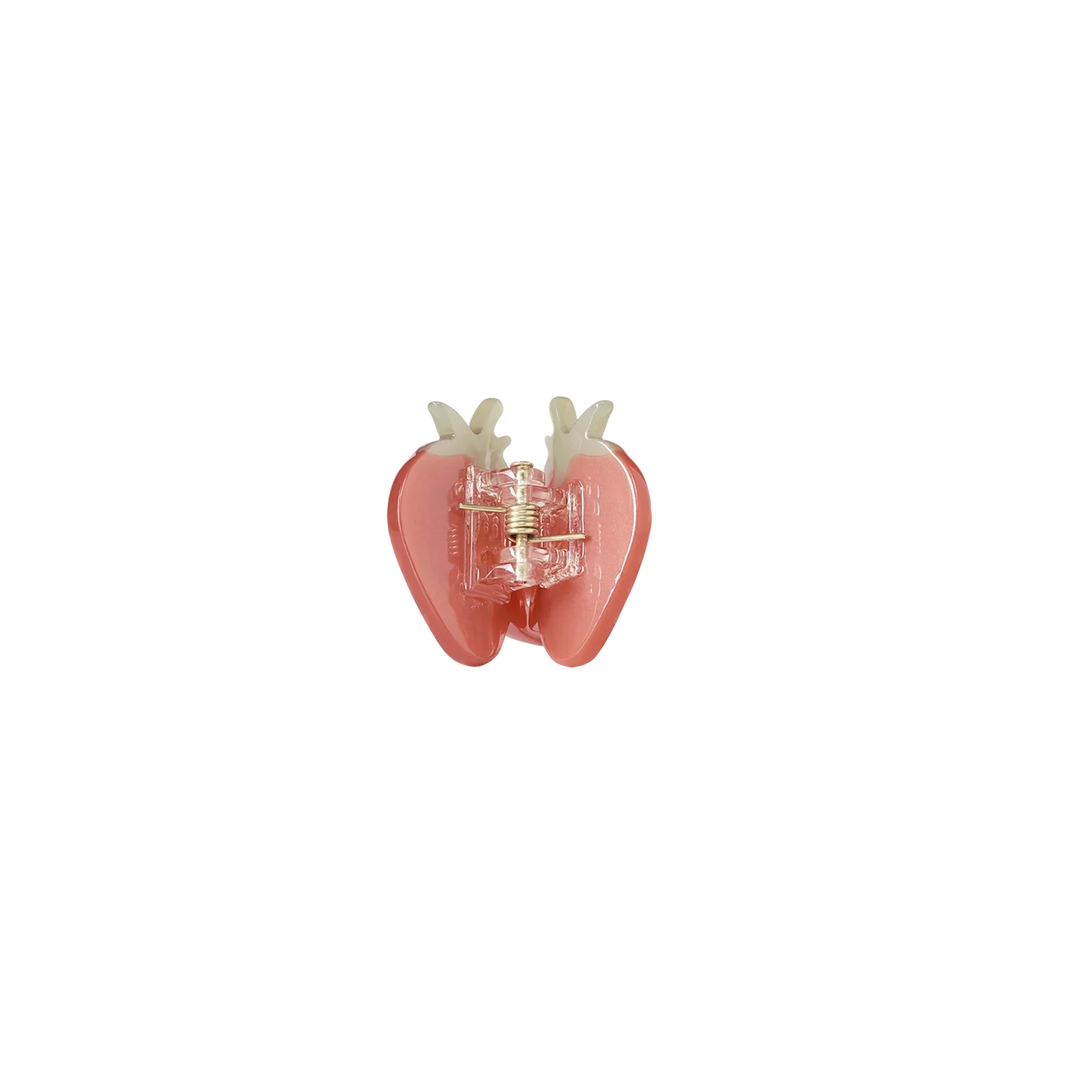 Small Strawberry Hairclaw Cranberry