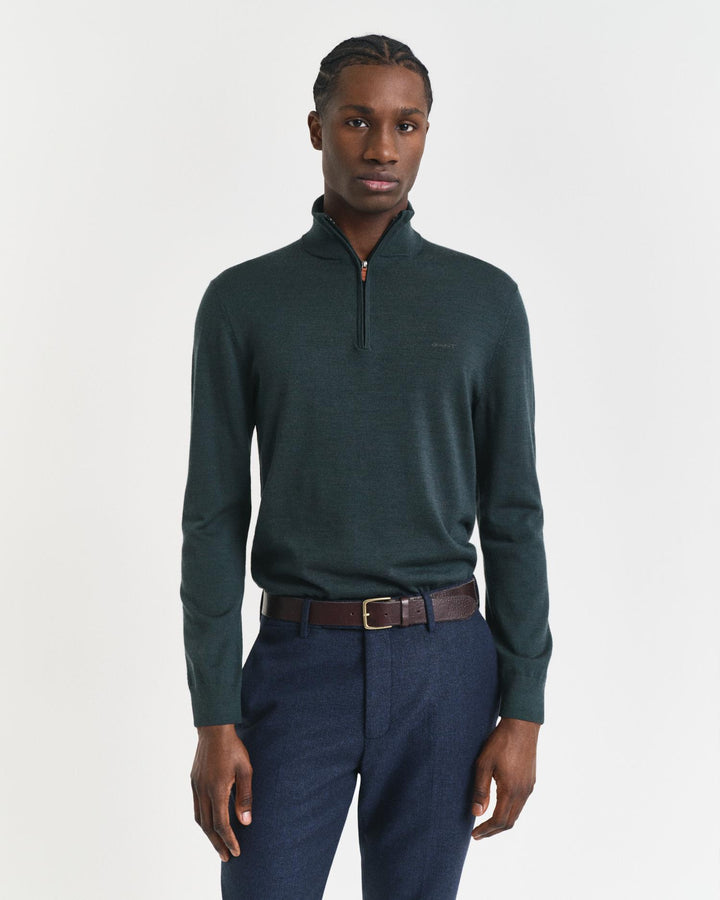 Extrafine Merino Wool Half Zip
