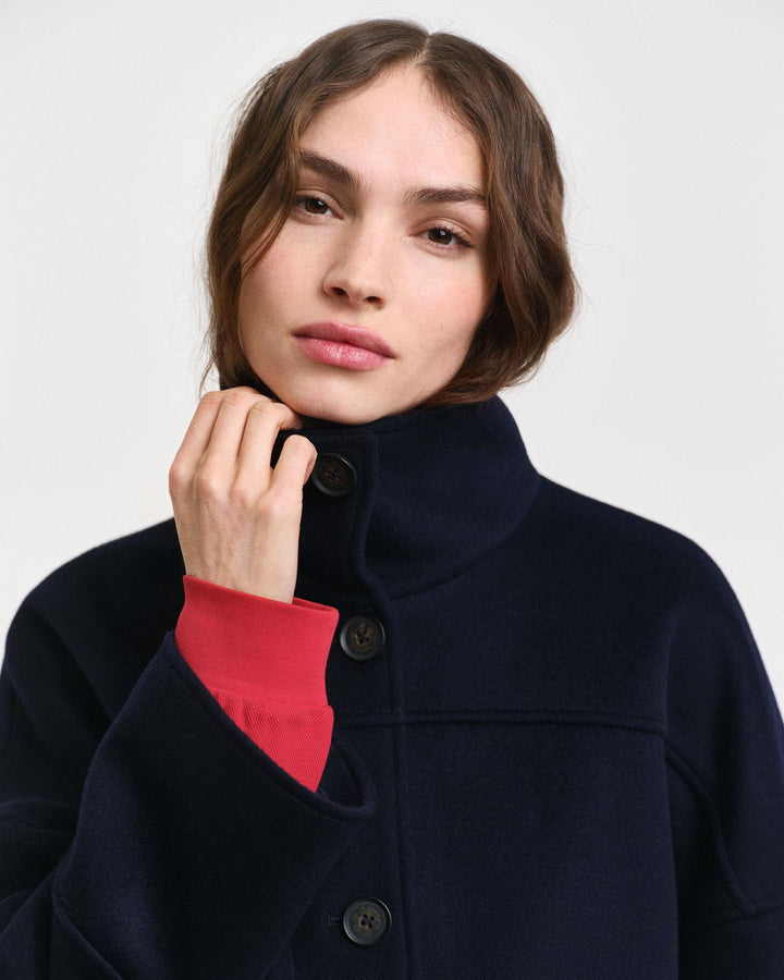 Cropped Wool Jacket