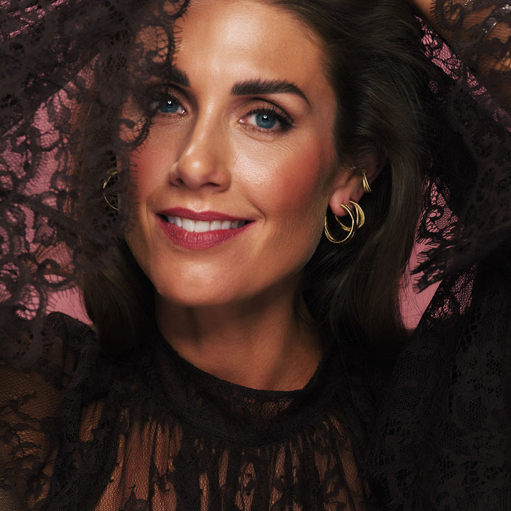 Tone damli - Sweet Fever Gold Hoops