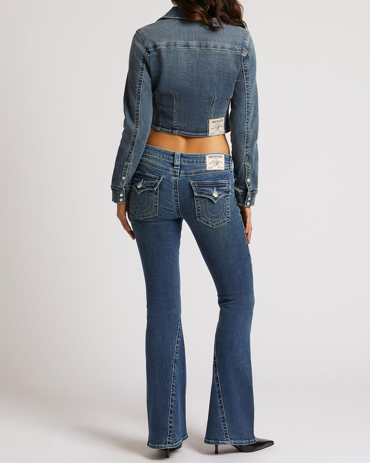 Joey Low Rise Flare Flap