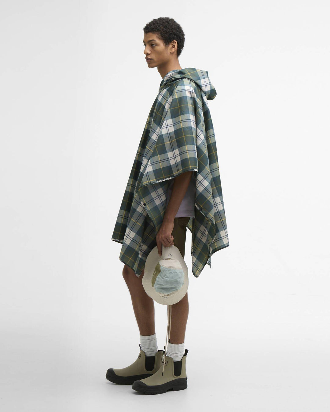 Barbour Tartan Poncho