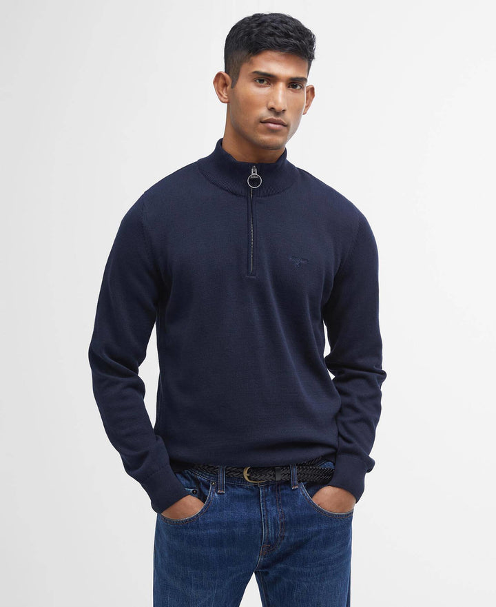Cotton Quarter Zip