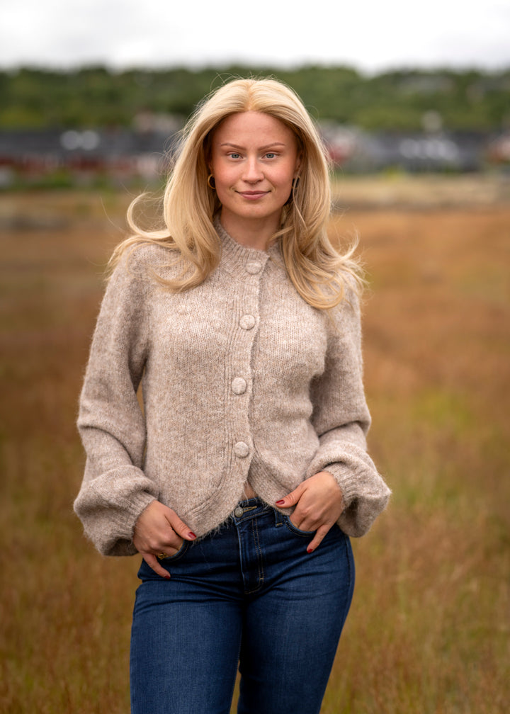 Gio Fluffy Knit Cardigan