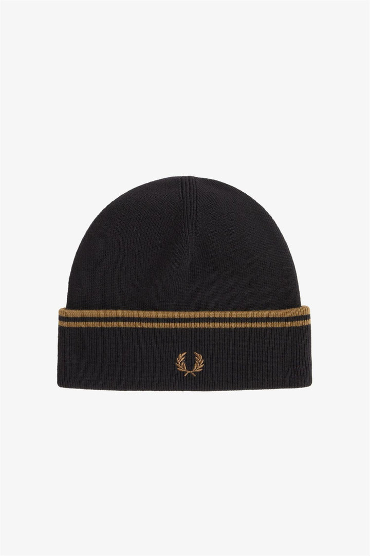 Twin tipped merino wool beanie