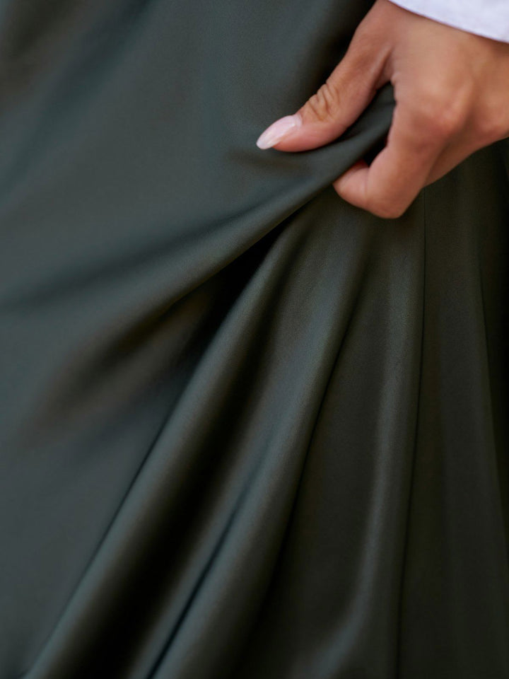 Vicky Heavy Sateen Skirt