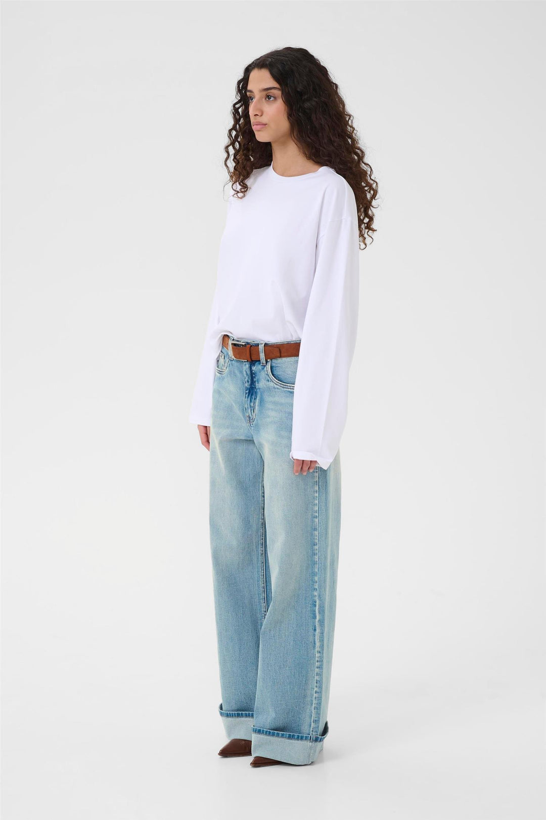 Gzsara Hw Wide Jeans Noos