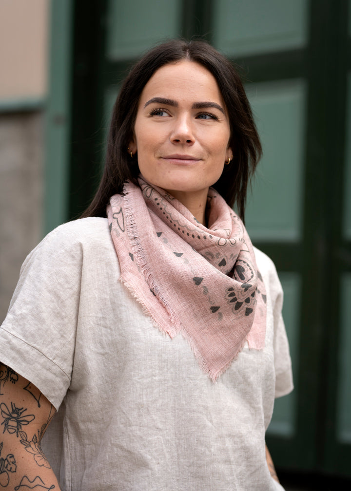 Skjerf mønstret
