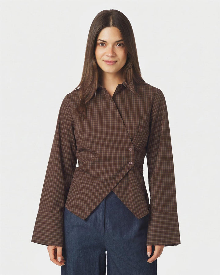 Fenli Small Check Shirt