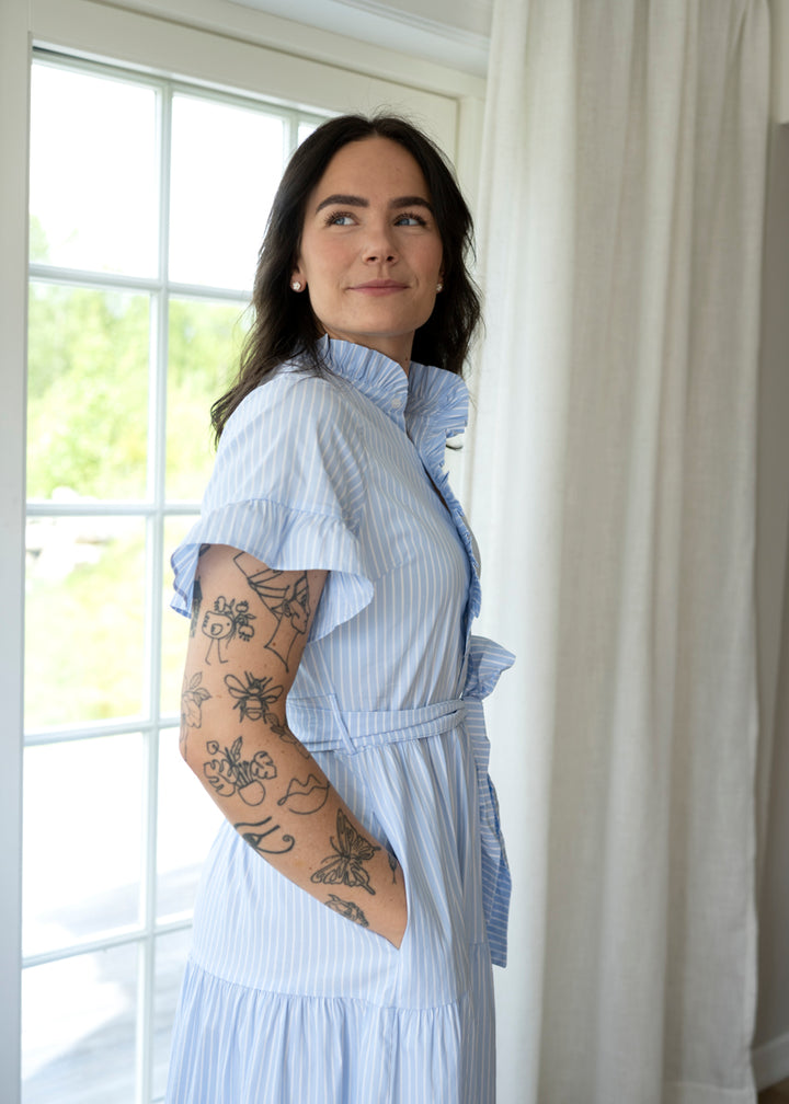 Nellie Soft Stripe Dress