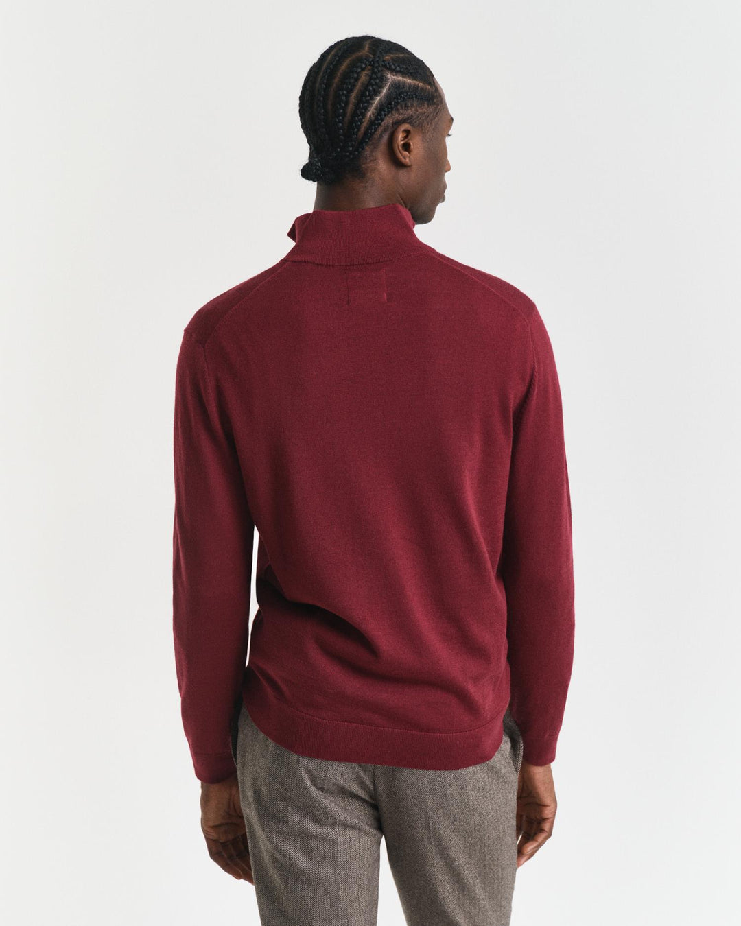Extrafine Merino Wool Half Zip