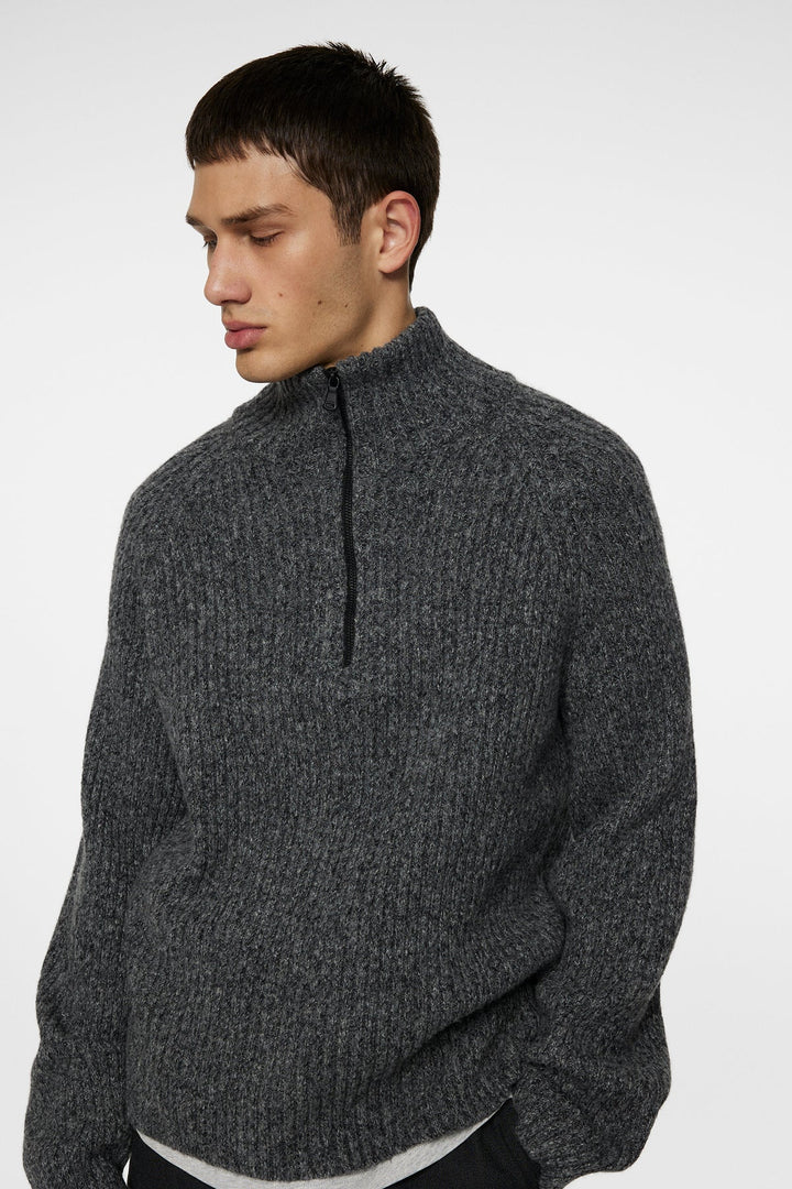 Victor Zip Wool Sweater