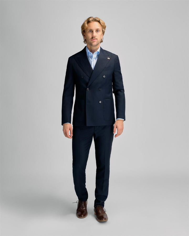Navy Stripe Pant