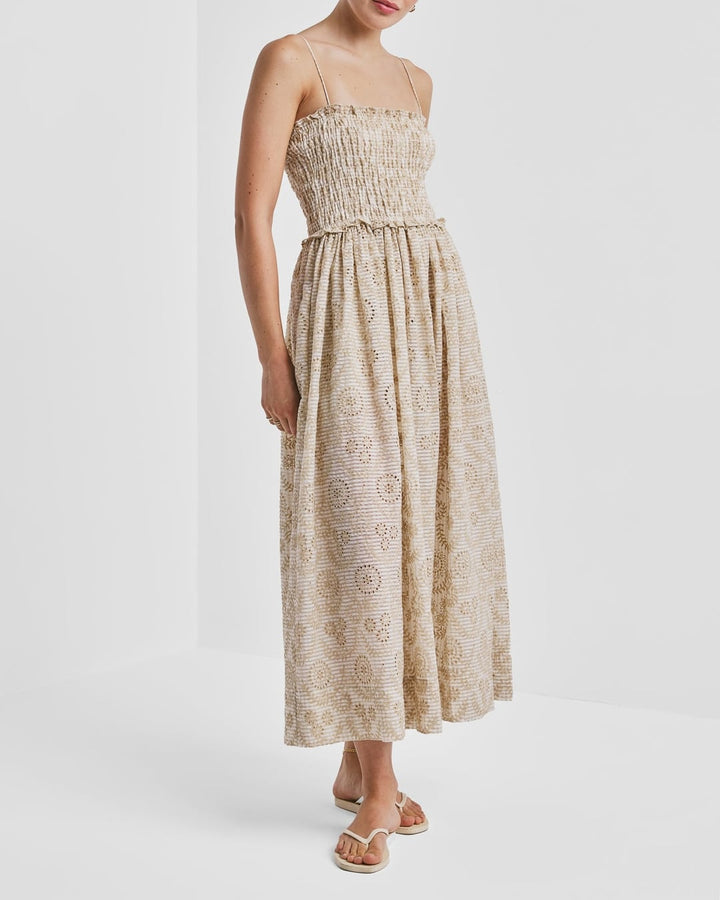 Checks Bandeau Dress