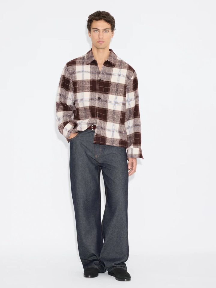 Mildew Check Overshirt