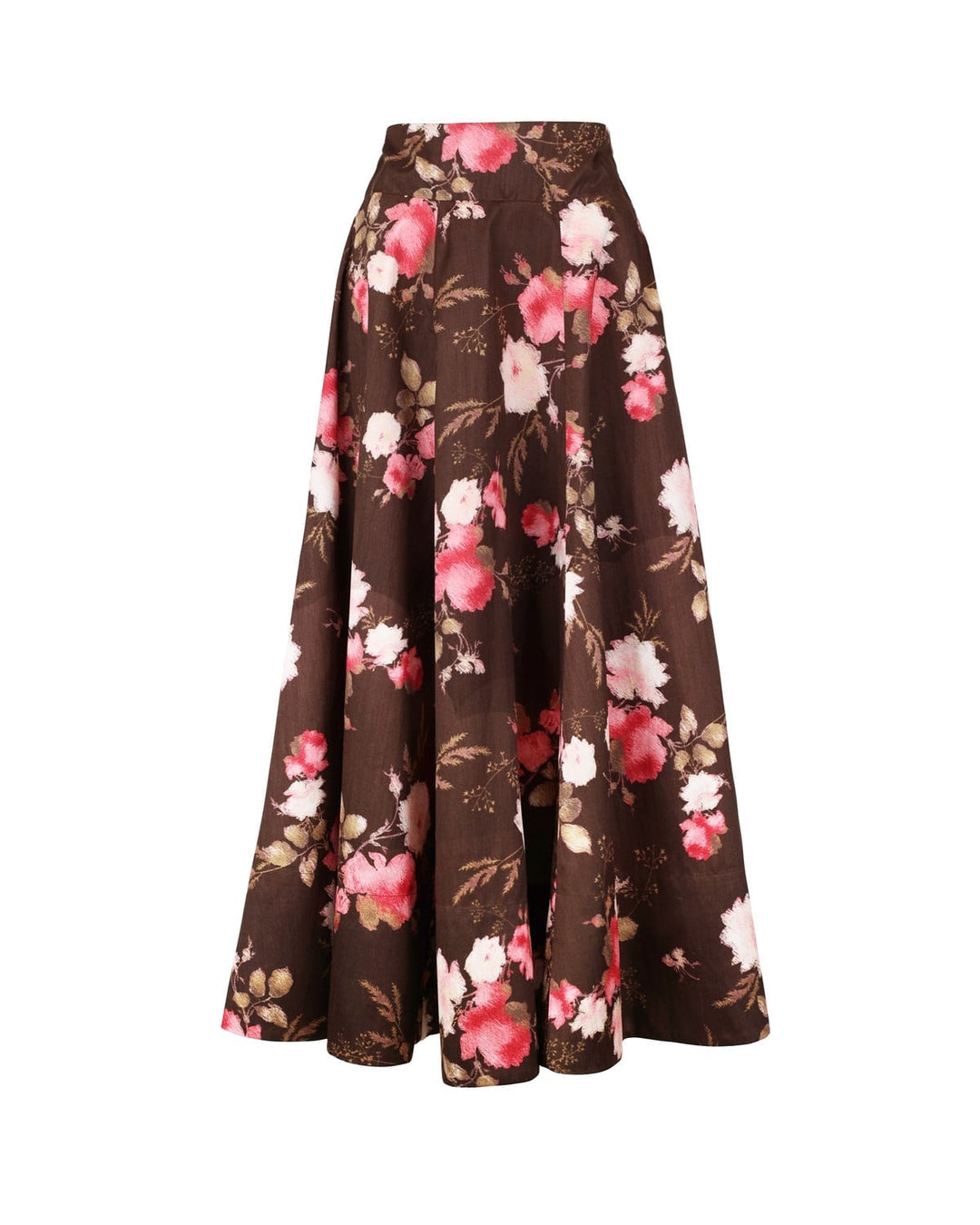Taffeta Maxi Skirt