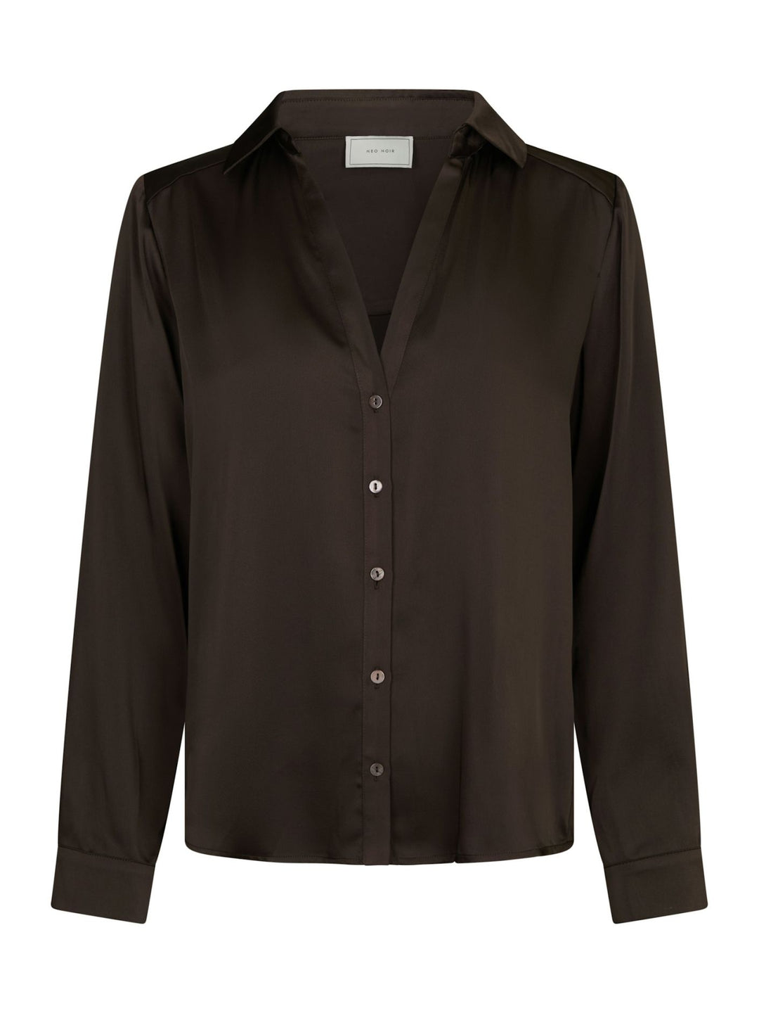 Hazelle Drapy Satin Shirt