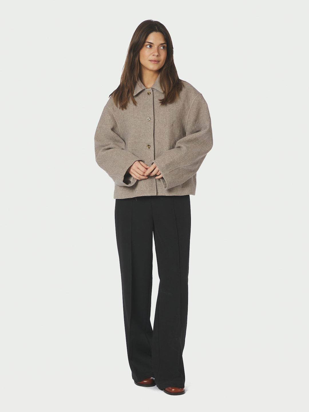 Hamra Herringbone Twill Jacket