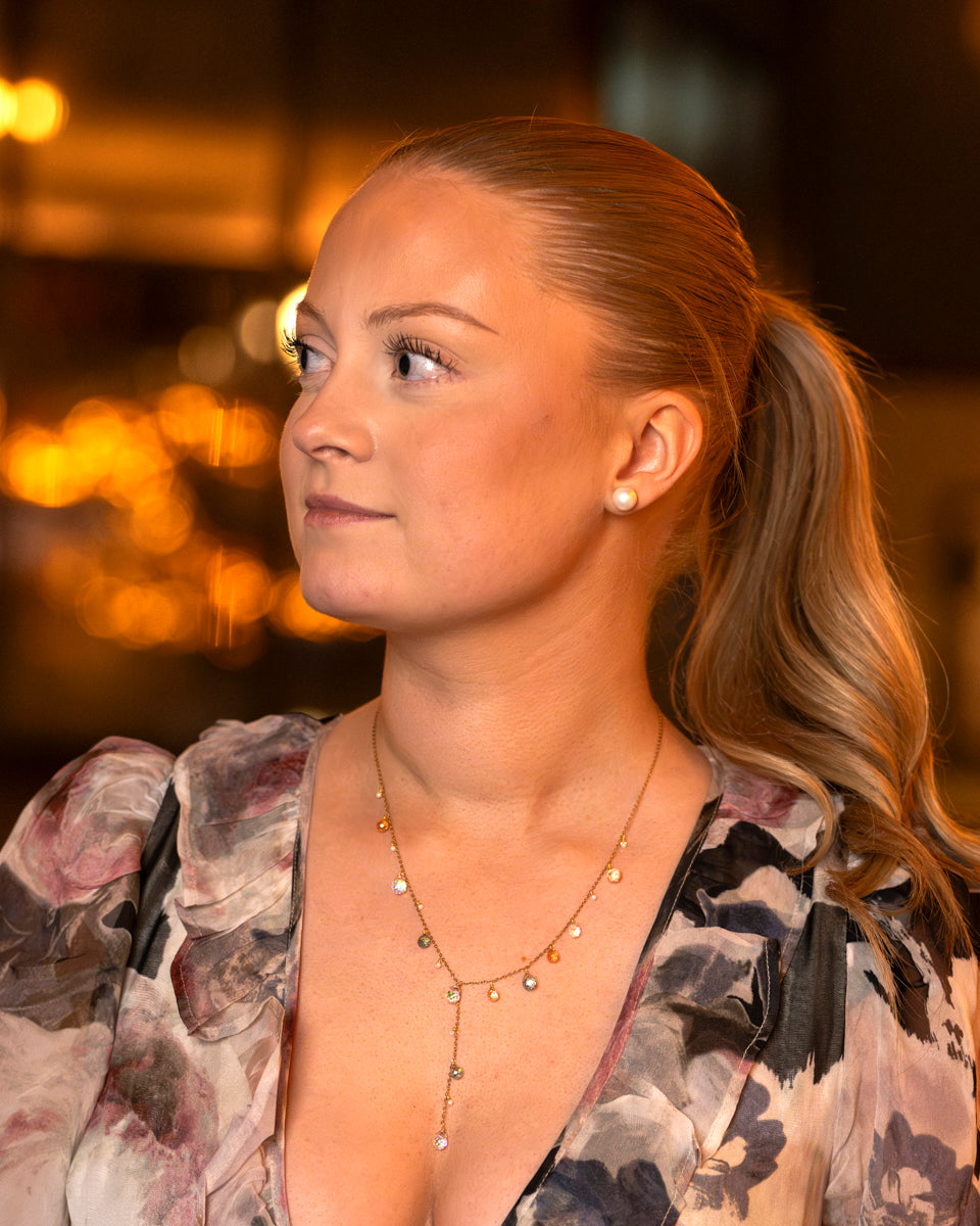 Organza Ruffle Dress