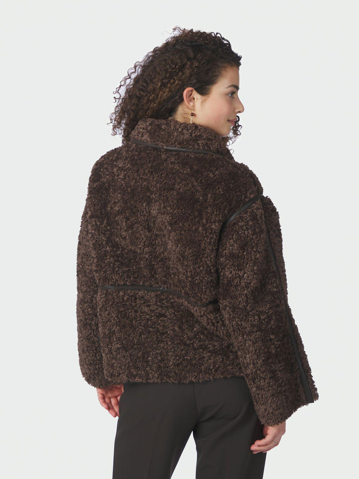 Castor Faux Fur Jacket