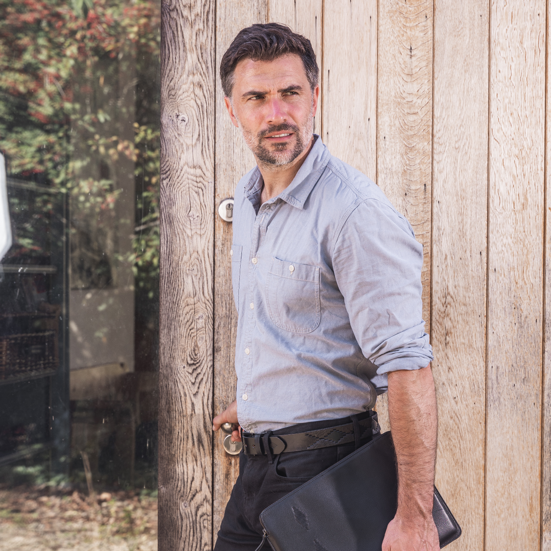 Bordado pampeano belt