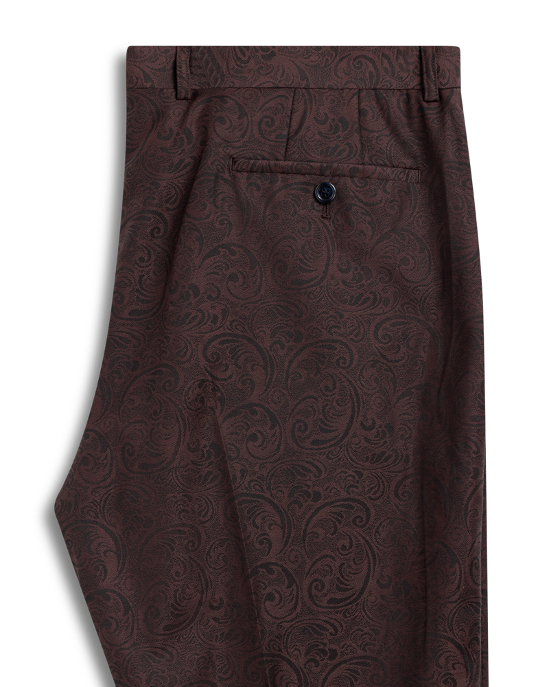 Paisley Pant Purple S