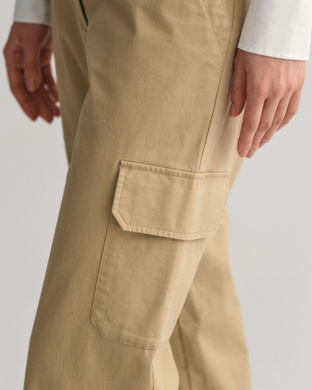 Slim Chino Cargo Pants