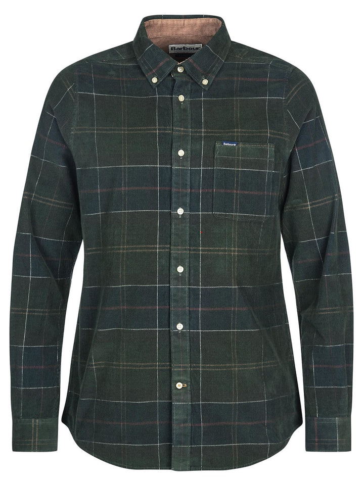 Blair Tailored Tartan Cord Shirt