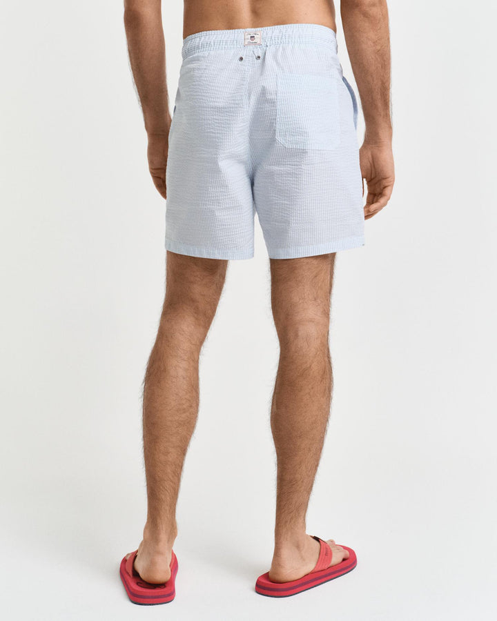 Seersucker Swim Shorts