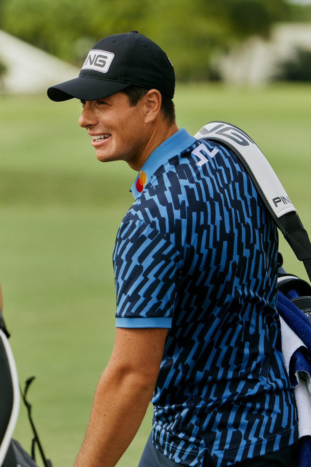 Tour Tech Print Polo